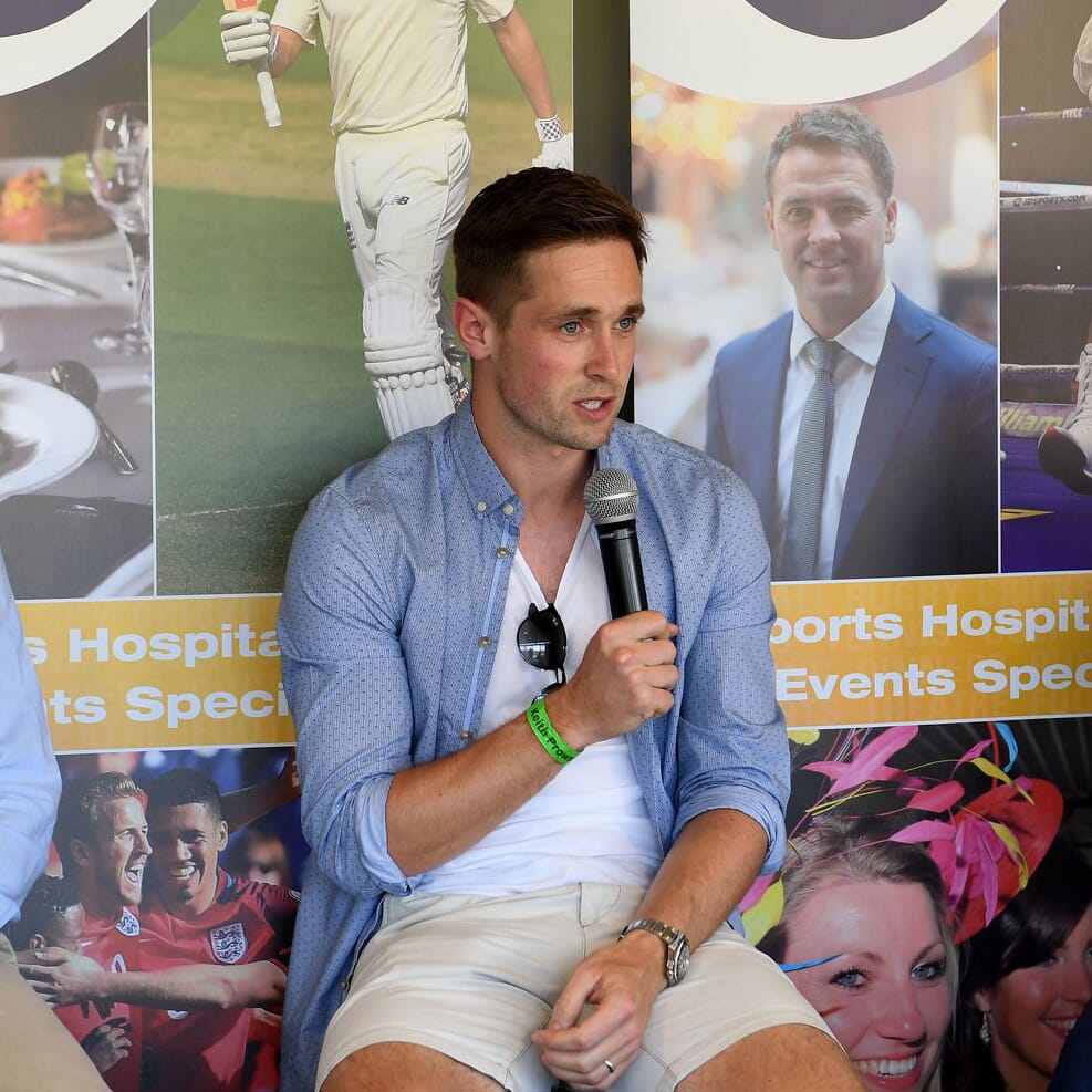 Chris Woakes with Gala Events