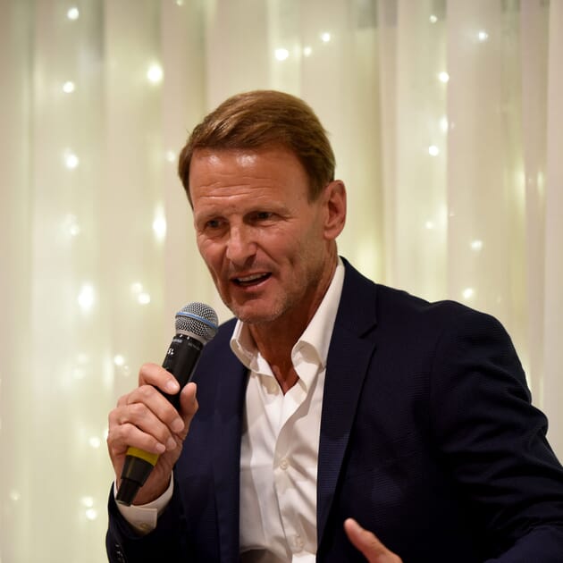 england v ghana big screen event london teddy sheringham