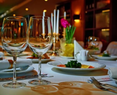 Six course fine dining dinner party in your home for 10: includes chef & butler 8 Six Course Dinner Party 2 private dining.jpg?w=375&h=304&scale