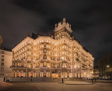 Evening with michel roux jr at the langham 8 tllon exterior night 11 2024 min Large.jpeg?w=375&h=304&scale