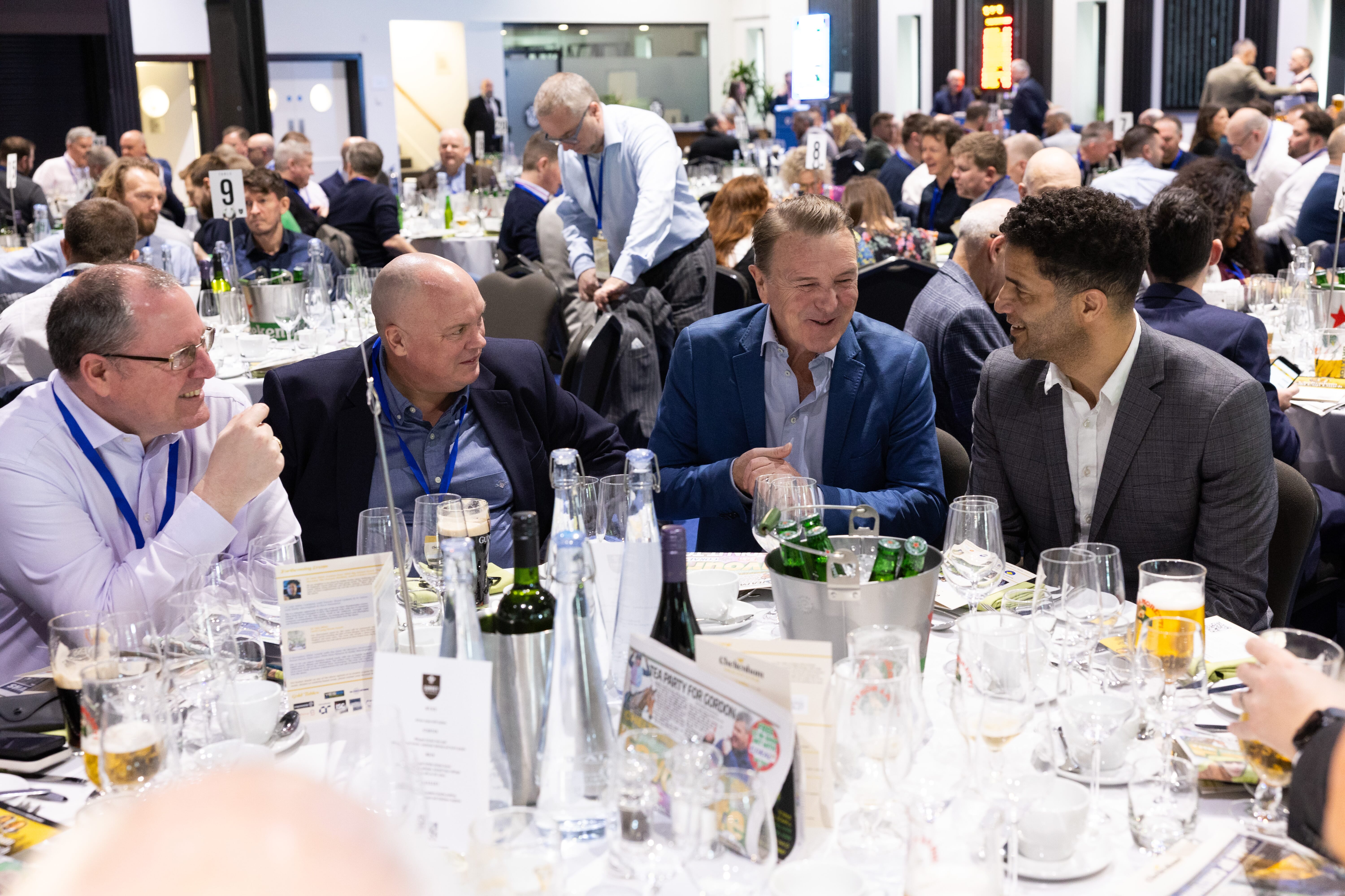 London Gold Cup Lunch 2024 - Guests at the Speaker Sponsor Table