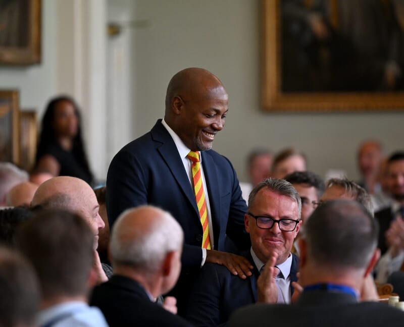 Lords Long Room Lunch 2024 Brian Lara