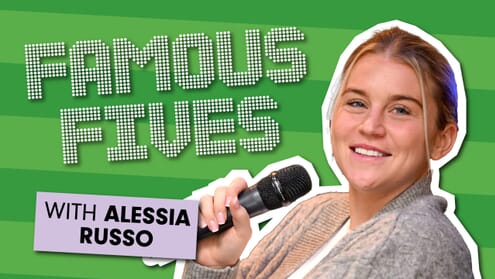 Famous Fives: Alessia Russo