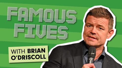Famous Fives: Brian O'Driscoll