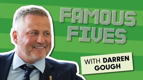 Famous Fives: Darren Gough
