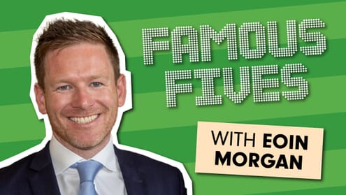 Famous Fives: Eoin Morgan
