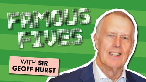 Famous Fives: Sir Geoff Hurst