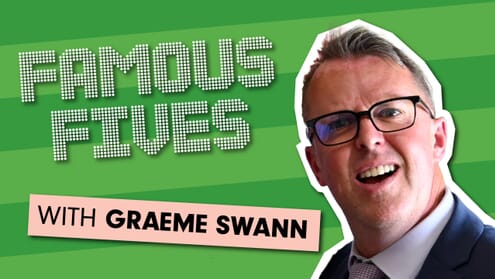Famous Fives: Graeme Swann