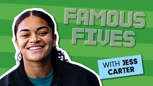 Famous Fives: Jess Carter