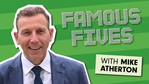 Famous Fives: Mike Atherton