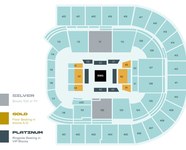 dubois v wardley seating map