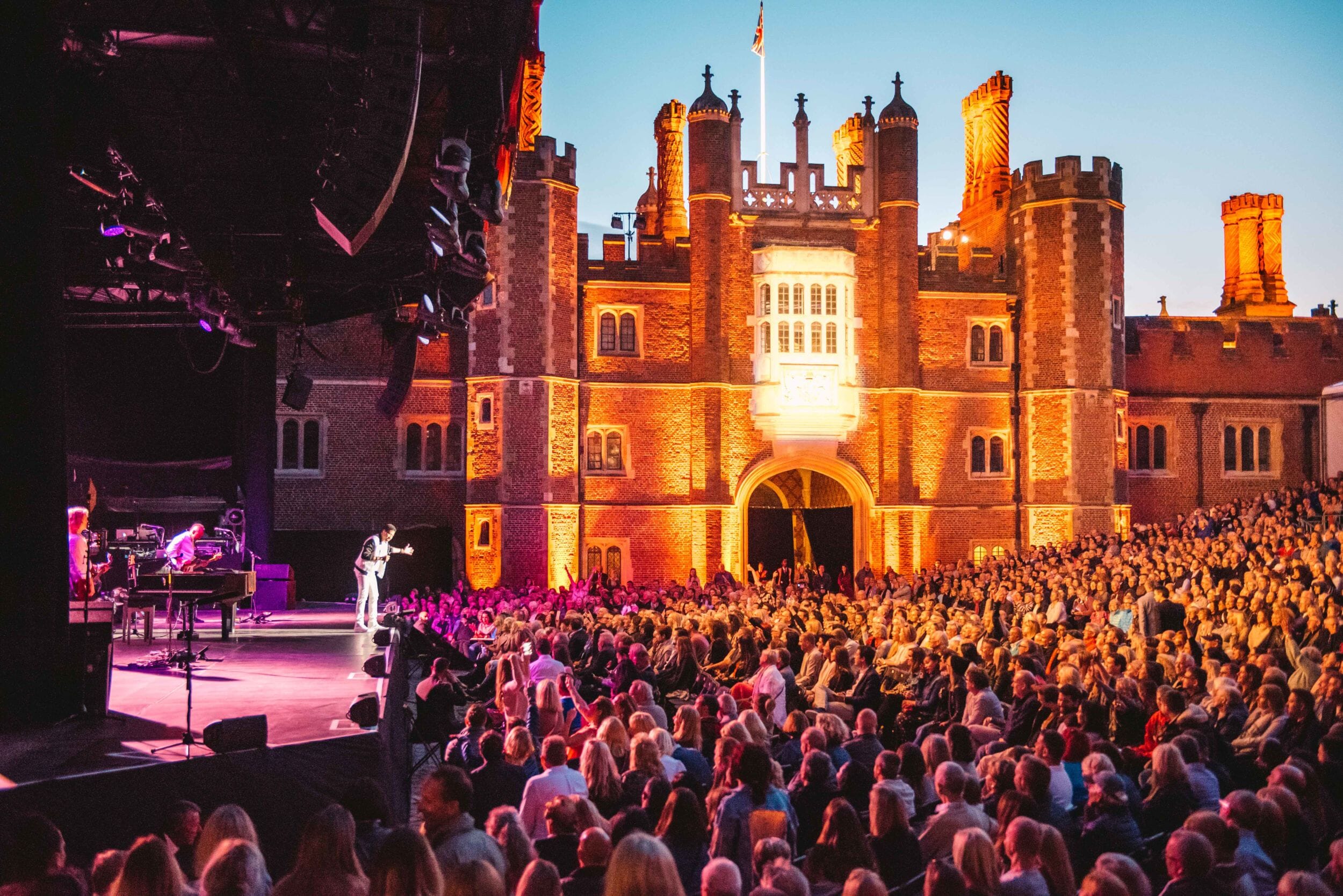 VIP Corporate Hospitality Food dining Staff Incentive Gift Travel Package Hampton Court Palace Music Concert Live Show Week Festival