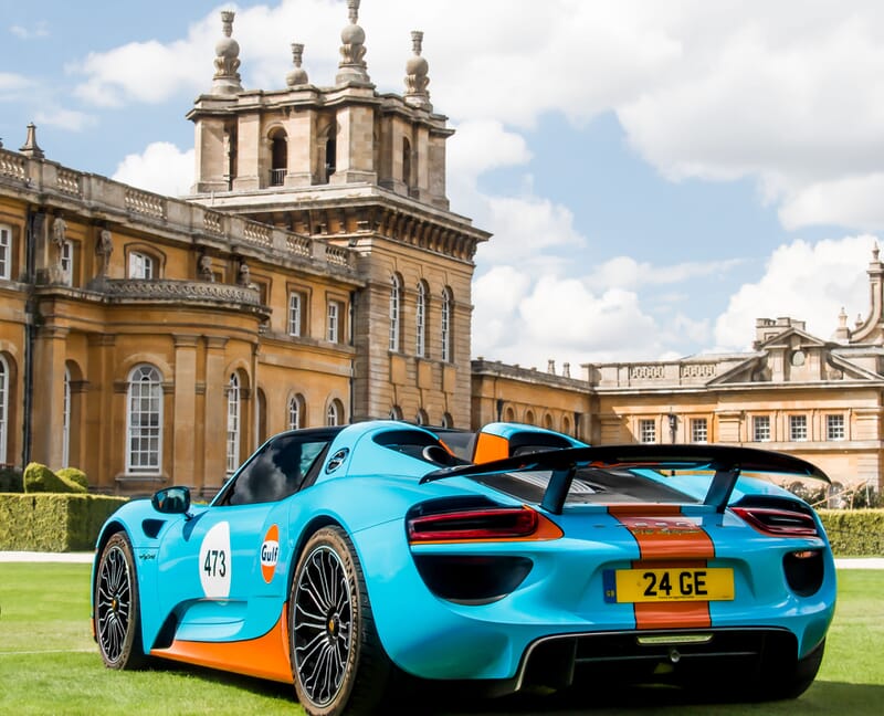 Salon Prive Blenheim Palace VIP Cars corporate sports hospitality race racing