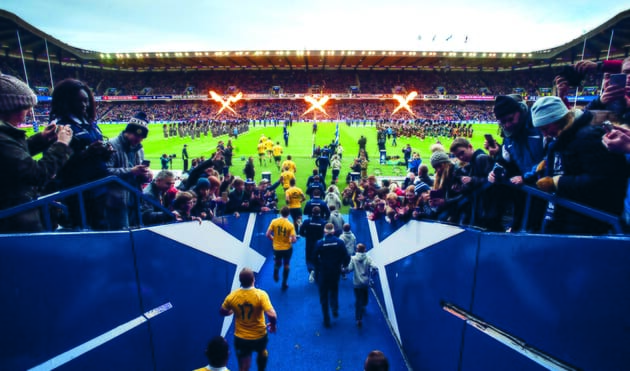 Scotland autumn international rugby hospitality 12 Scotland Scottish 6 Nations World Cup Rugby VIP corporate sports hospitality