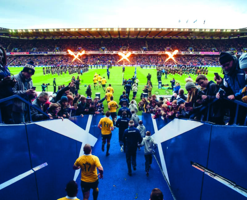 Scotland autumn international rugby hospitality 5 Scotland Scottish 6 Nations World Cup Rugby VIP corporate sports hospitality