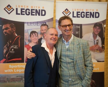 Lunch with the three lions 15 Lunch With A Legend: London Christmas Event 2018 - Paul Gascoigne & Tony Adams