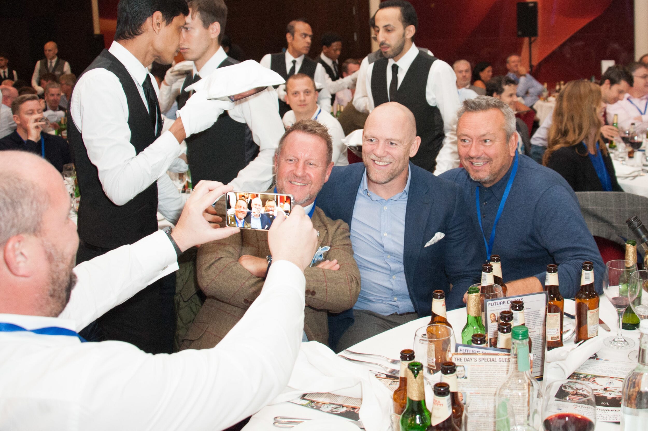 Mike Tindall at our Rugby World Cup event