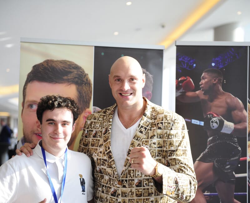 Tyson Fury at Dillian Whyte v Oscar Rivas: Dillian Whyte Hospitality