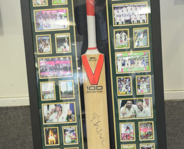 A great charity memorabilia auction at our Cheltenham Gold Cup Lunch in London