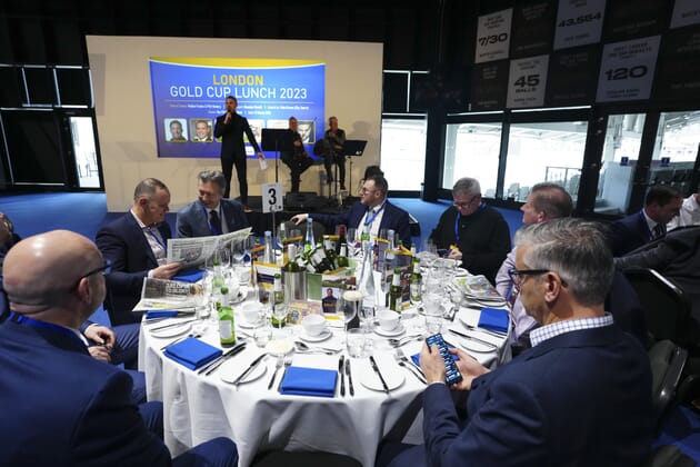 Brilliant hospitality at the London Gold Cup Lunch 2023