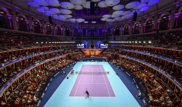 Tennis VIP Corporate Hospitality Royal Albert Hall Champions